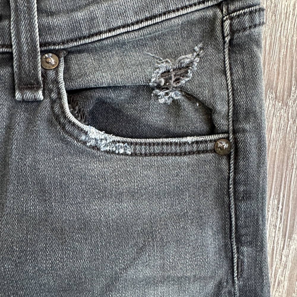 Rag & Bone Women’s Cropped Jeans Size 24 Dark Wash - Picture 13 of 17